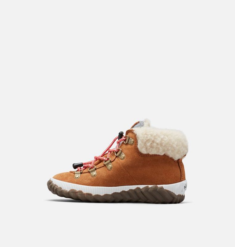 Kids Booties Brown - Sorel Youth Out N About™ Conquest - 267-PZNRYV